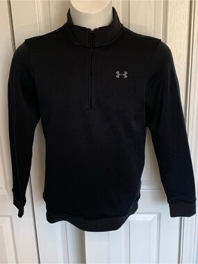 Under Armour Black Half-Zip Performance Pullover